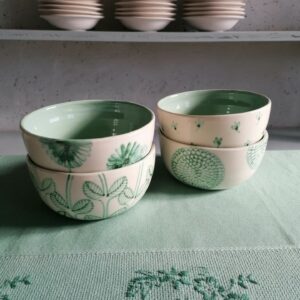 BOLO VERDE h8cm set 4 pezzi