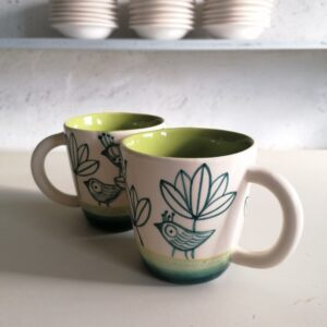 TAZZA DA TÈ  h10cm set 2 pezzi