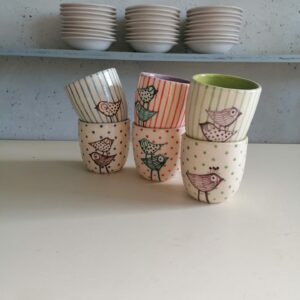 テーブルグラス（水・ワイン兼用）h8cm 6個セット