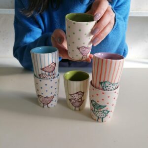 リキュール＆コーヒー ショットグラス h8cm 6個セット