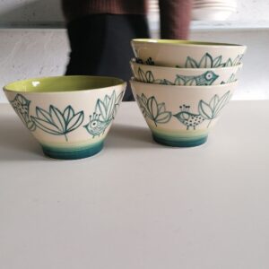 SOUP BOWL h8cm set of 4